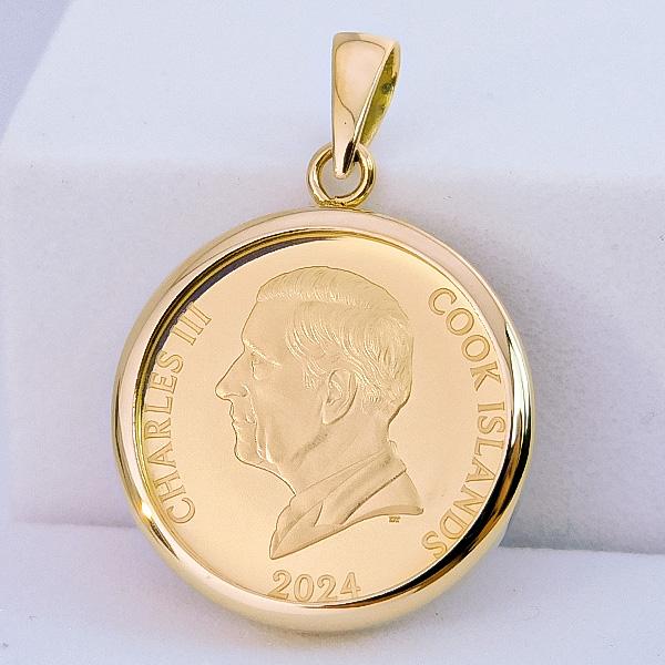 【中古】 バラ色の（金）人生設計 純金1/20オンス La Vie en Rose バラ色の人生 薔薇 バラ コイン 金貨