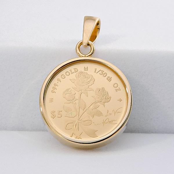 純金 1/30オンス La Vie en Rose バラ色の人生 コイン 金貨