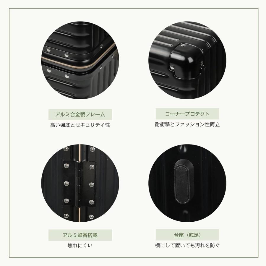 TABITORA 「66136-XL」 スーツケース XLサイズ キャリーケース