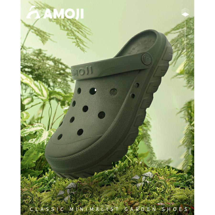 サイズ交換無料」AMOJI アモジ サンダル メンズ クロッグ サイズ交換無料」AMOJI アモジ サンダル メンズ クロッグ