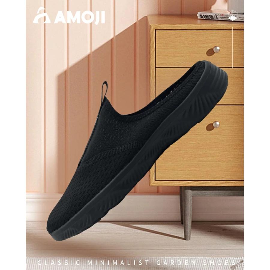 サイズ交換無料」AMOJI アモジ サンダル メンズ レディース サボ