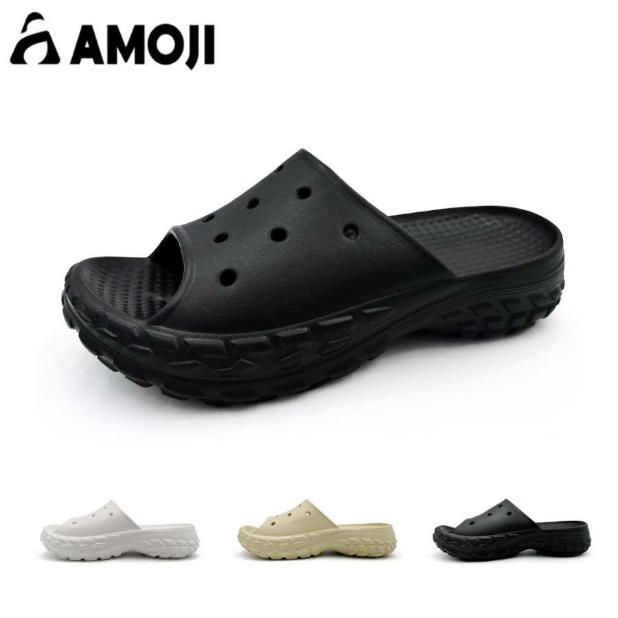 サイズ交換無料」AMOJI アモジ リカバリーサンダル 厚底サンダル