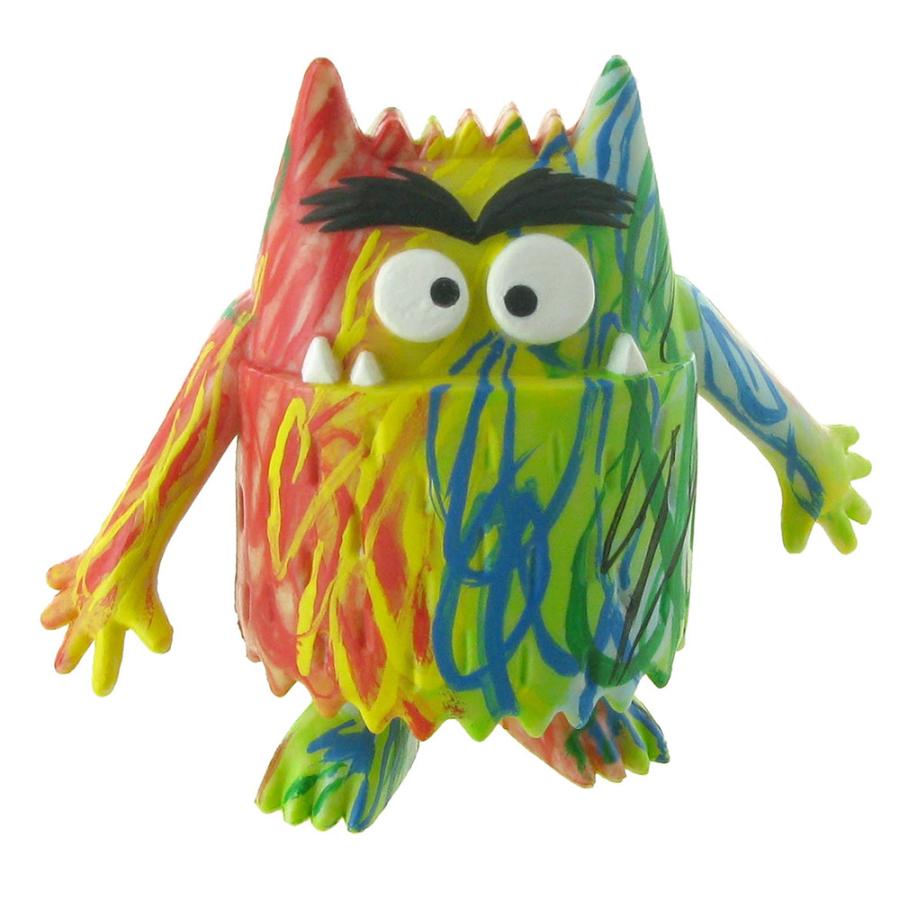 モンスター フィギュア 約15cm 多色 The Color Monsterのフィギュア、Comansi社製、その1 Multicolor