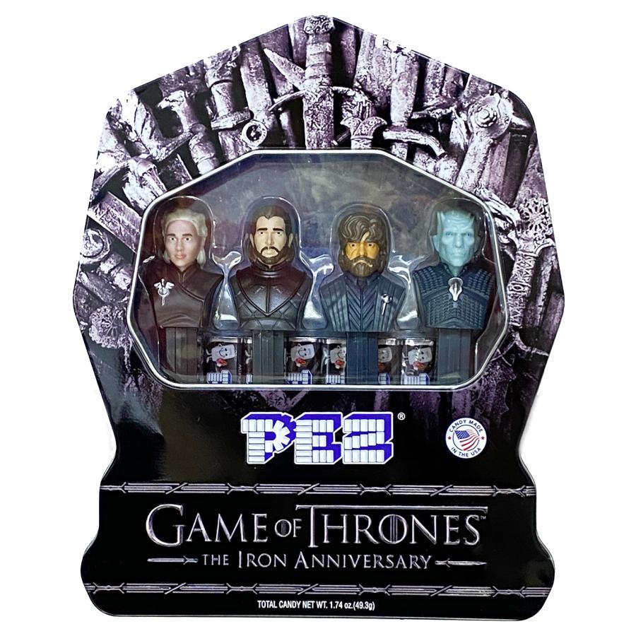 PEZ ペッツ ゲーム・オブ・スローンズ、ブリキ缶のセット Game
