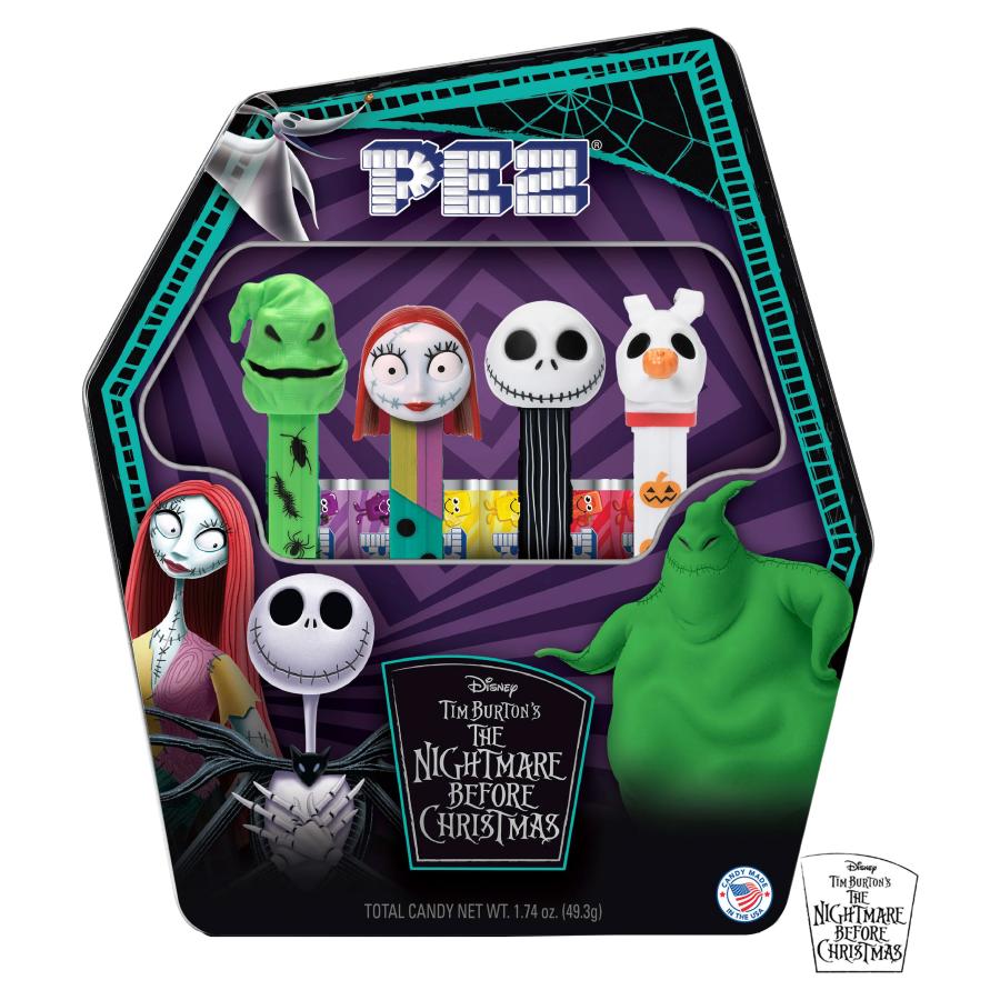 ハローキティ 【ブリキ缶潰れ】 PEZ ペッツ ナイトメア・ビフォア