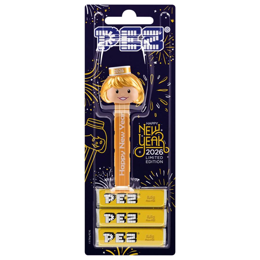 フリスター潰れ】 PEZ ペッツ ニューイヤーペッツ、2026年版