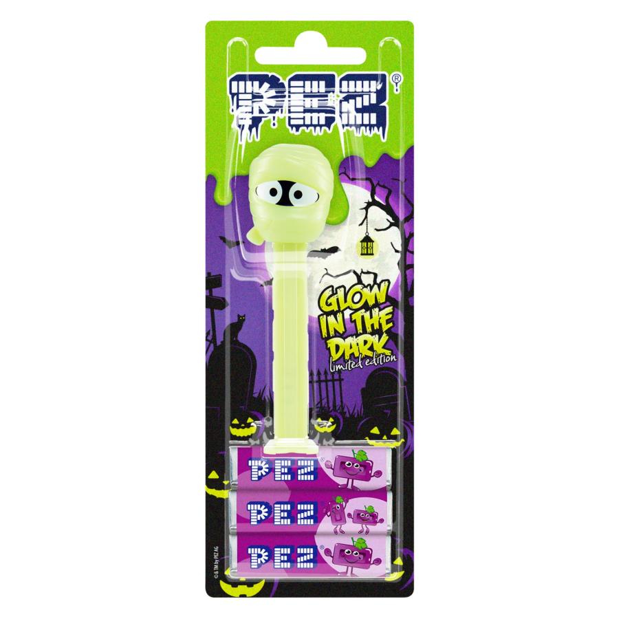 ハローキティ PEZ ペッツ ハロウィン 蓄光のマミー、ミイラ男