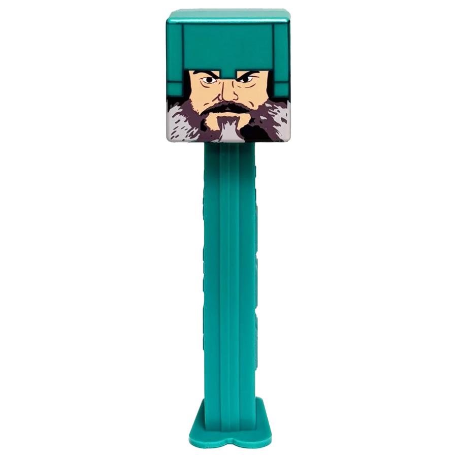 PEZ ペッツ Minecraft マインクラフト、スティーブ、アメリカ台紙