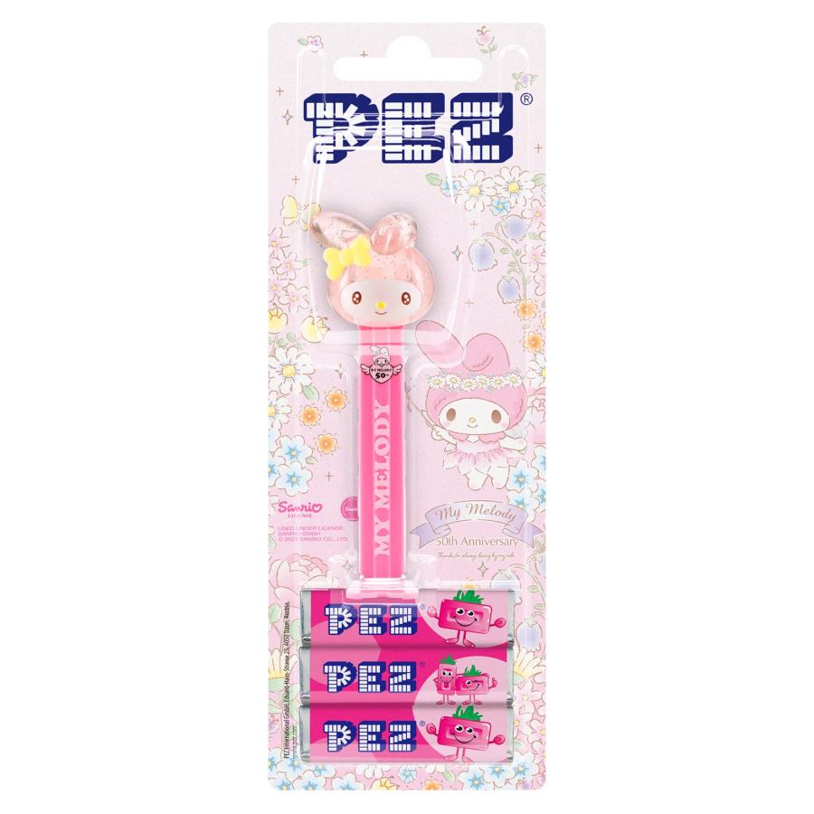 ハローキティ PEZ ペッツ サンリオシリーズ マイメロディ、50周年記念