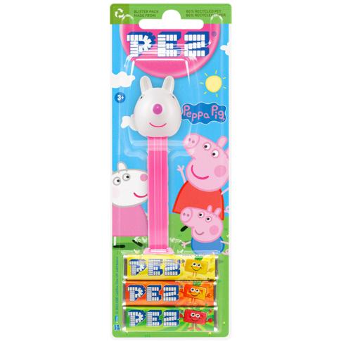 PEZ ペッツ ペッパピッグ、Suzy Sheep、単品、ヨーロッパ台紙 Peppa