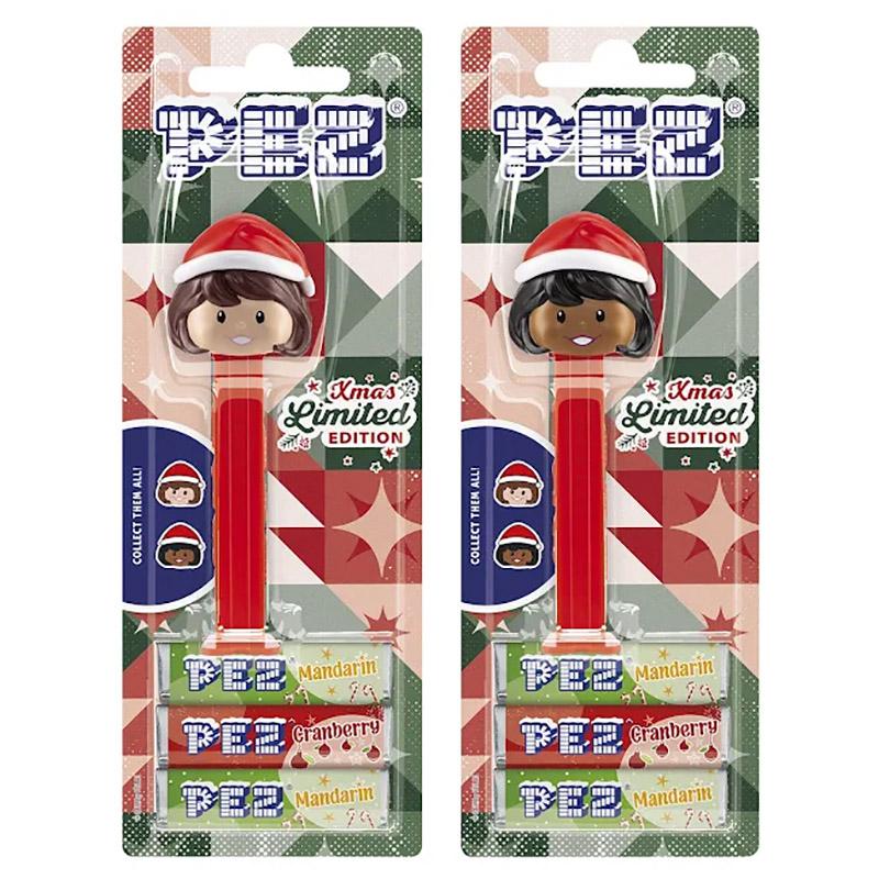 PEZ（ペッズ） ペッツ PEZガール、厚足、サンタコスのガール、2種
