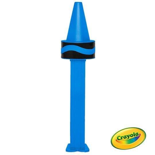 PEZ ペッツ クレヨラ、セルリアンブルー、厚足、ルーズ Crayola