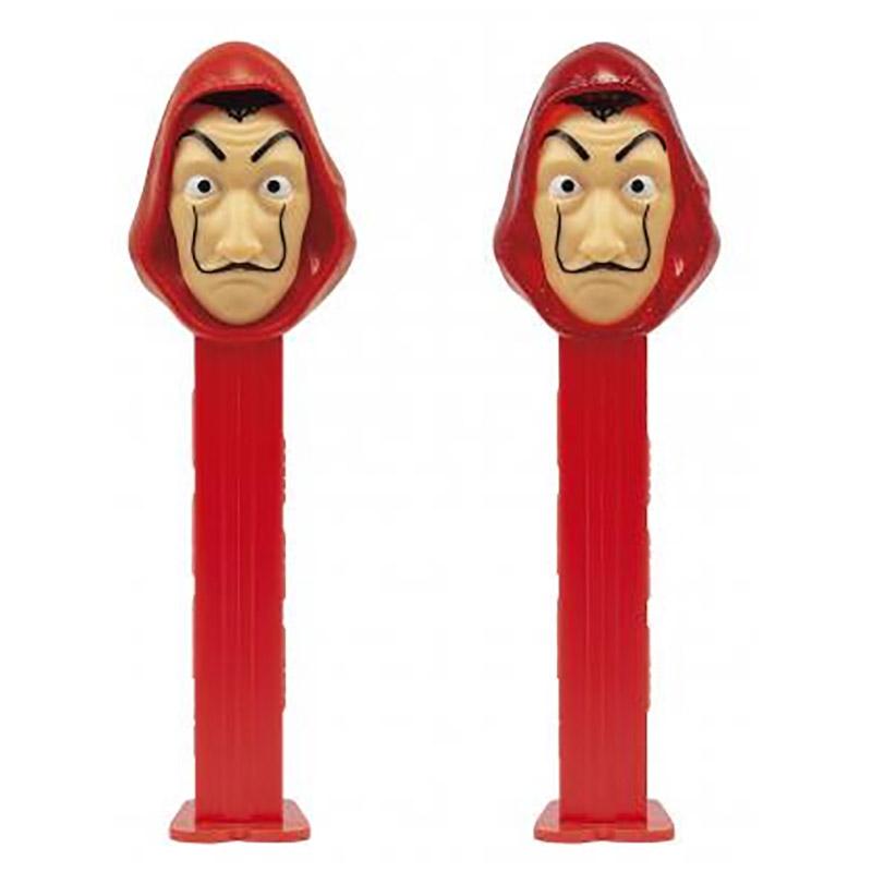 PEZ ペッツ ダリのマスク、ノーマル版とクリア版の2種セット、ルーズ