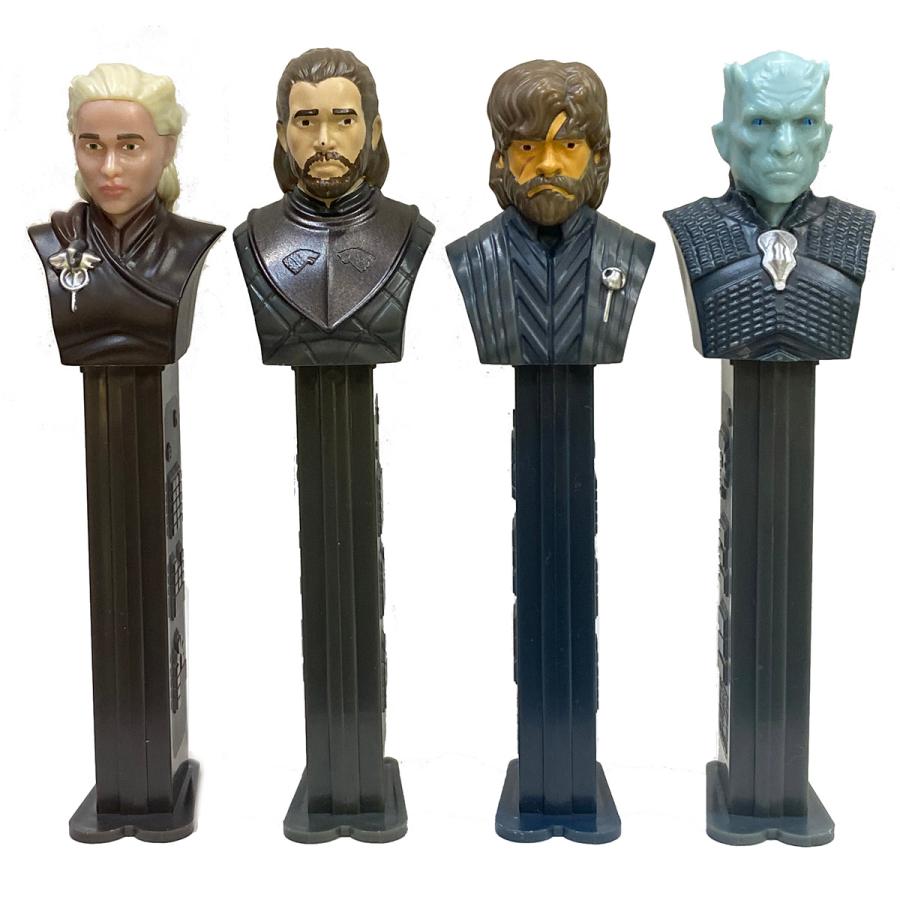 PEZ ペッツ ゲーム・オブ・スローンズ、４種セット、ルーズ Game Of