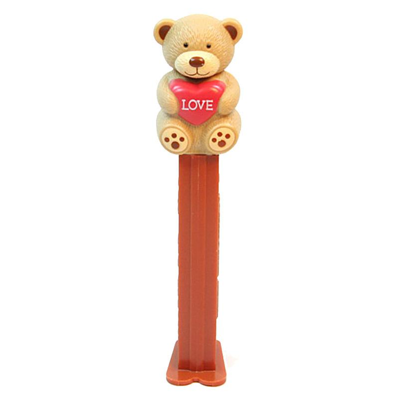 PEZ ペッツ　リンツハート PEZ ペッツ バレンタインのハッピークリスタルハート、レッド