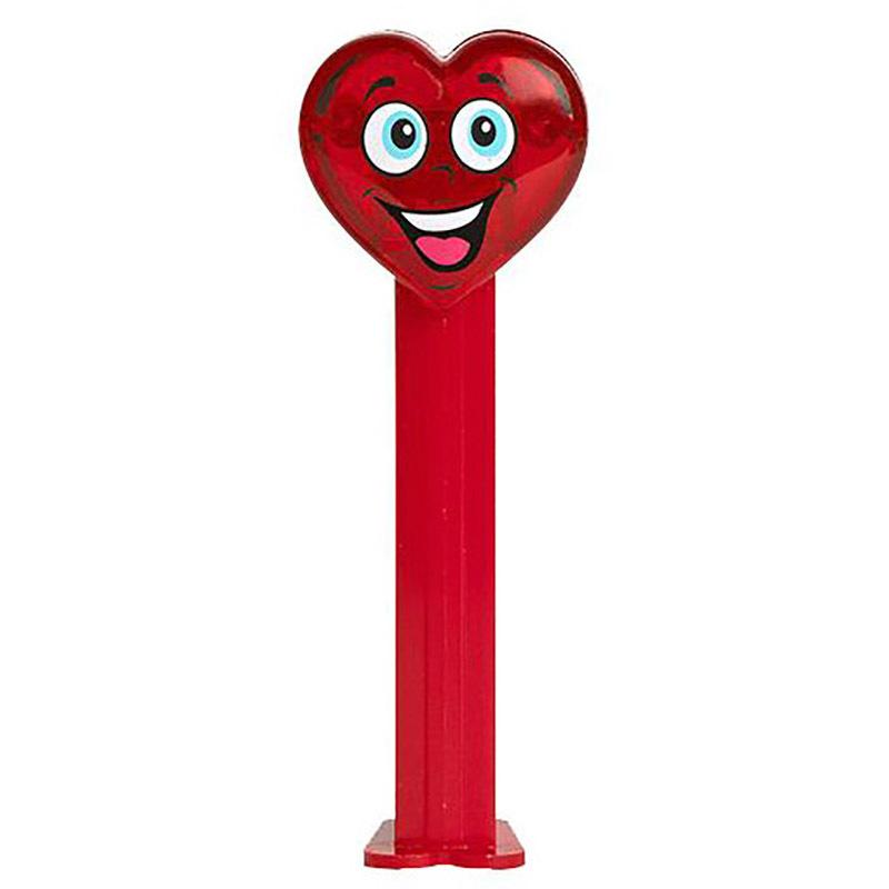 PEZ ペッツ バレンタインのハッピークリスタルハート、レッド