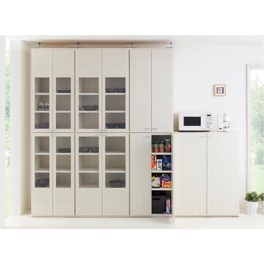 本棚 書棚 リビングシェルフ オープン シェルフ 幅90cm 高さ114cm ホワイト 90 ホワイトウッド 収納棚 棚 完成品 日本製 ラックの画像