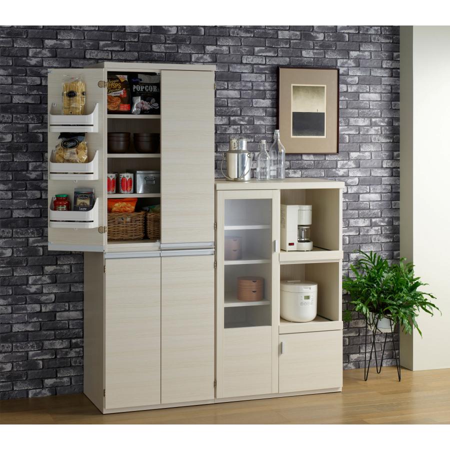 キッチンストッカー スーパーホワイト キッチンラック キッチン収納