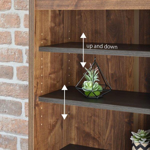 本棚 ディスプレイラック 書棚 A4 雑誌 コミック 扉付き 飾り棚 食器棚