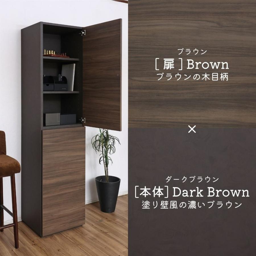 壁面収納 キャビネット 本棚 リビング収納 シェルフ 木製 ドアタイプ