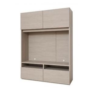 テレビ台 壁面収納 扉付き 木製 ハイタイプ テレビボード 引出