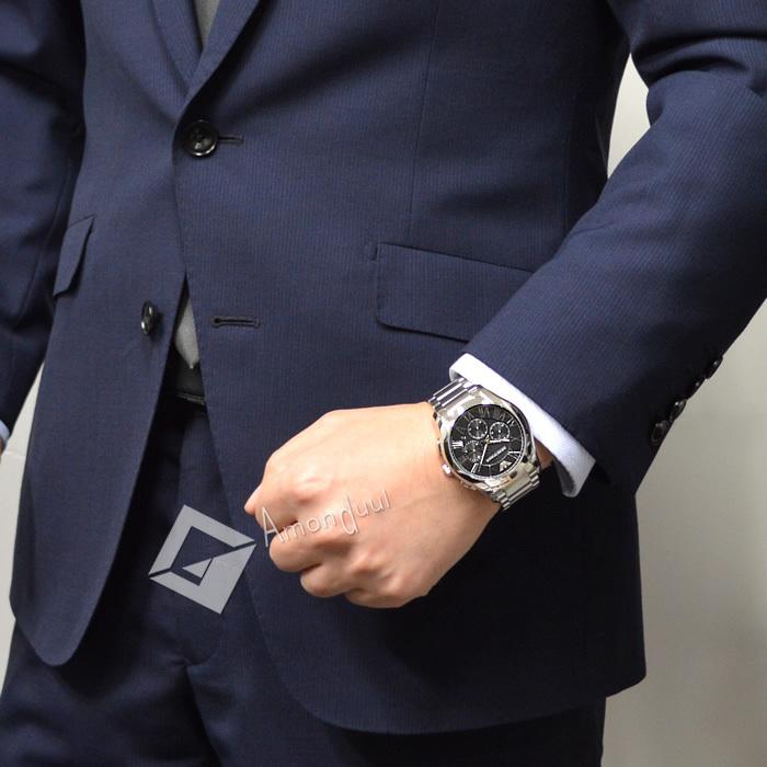 エンポリオアルマーニ Emporio Armani 腕時計 メンズ 時計 Ar110 クロノグラフ Ar110 Amonduul 通販 Yahoo ショッピング
