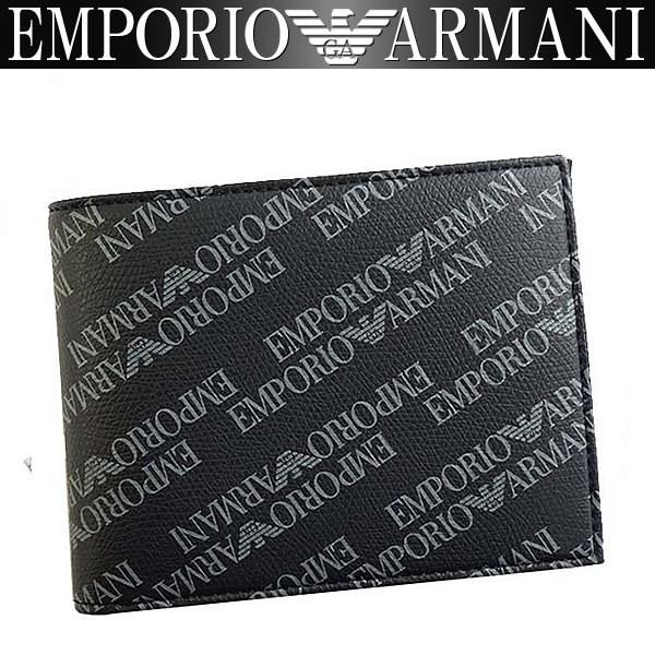 エンポリオアルマーニ EMPORIO ARMANI 財布 メンズ 二つ折り財布 短財布 Y4R165 YLO7E 86526 アルマーニ :c