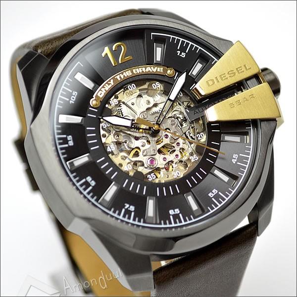 DIESEL メガチーフ ディーゼル 腕時計 メンズ DZ4379 自動巻き 