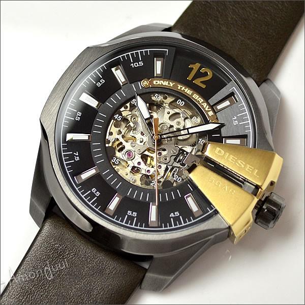 DIESEL メガチーフ ディーゼル 腕時計 メンズ DZ4379 自動巻き 