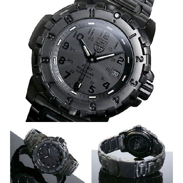 ルミノックス LUMINOX ミリタリー腕時計 6402 ブラックアウト F-117