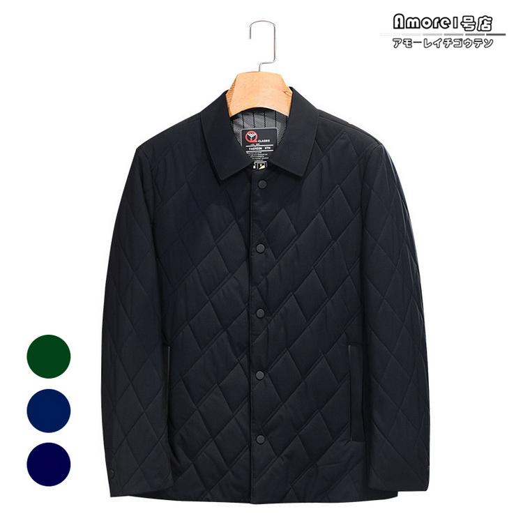 キルティングジャケット メンズ 中綿ジャケット コート アウター ジャケット 中綿入り キルティング 40代 50代 60代 お年玉セール特価