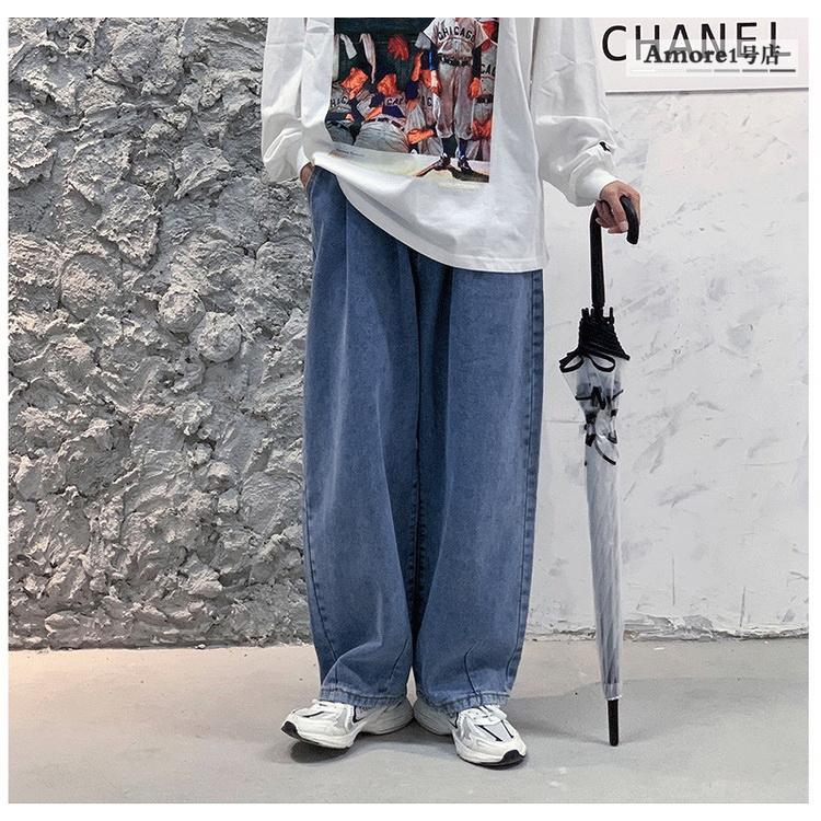 ワイドパンツ レディース メンズ バギーパンツ ジーンズ デニムパンツ ボトムス ロングパンツ 男女兼用 秋夏 10代 代 30代 E Amore1号店 通販 Yahoo ショッピング
