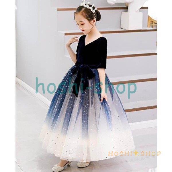 2019新着 子供ドレス ピアノ発表会 ジュニアドレス 演奏会 結婚式 キッズ こども コンクール 子供服 女の子 フォーマル 