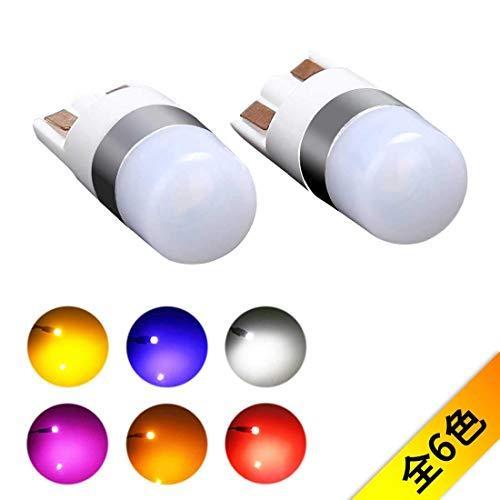 Probasto T10 led ポジションランプ アンバー ナンバー灯 クリアランスランプ 極性フリー 12Ｖ専用 ウェッジ球 ルームランプ 車用