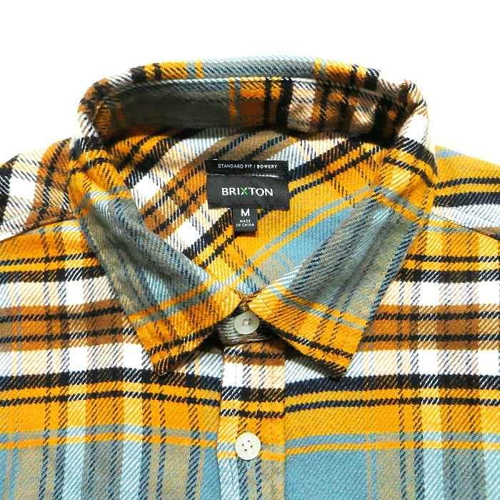 BRIXTON ブリクストン トップス  シャツ BOWERY STRETCH L/S X FLANNEL ネルシャツ チェックシャツ 長袖シャツ アウトドア｜ampere｜02