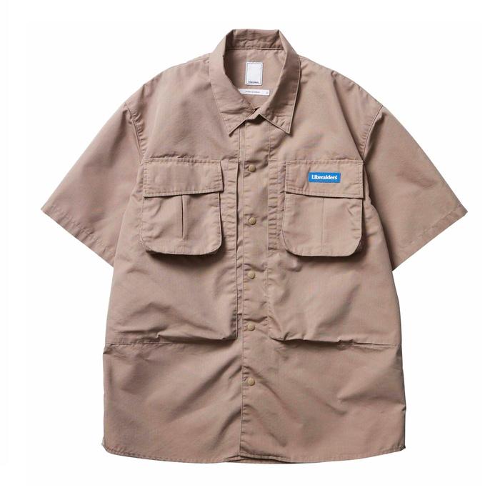 Liberaiders リベレイダース トップス シャツ RIPSTOP BDU S/S SHIRT 