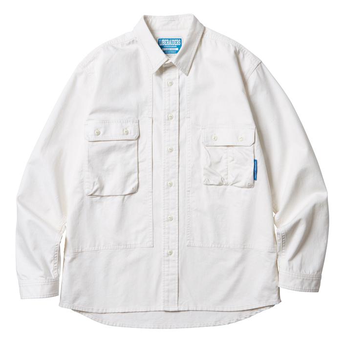 Liberaiders UTILITY DENIM SHIRT デニム Liberaiders（リベレイダース） トップス シャツ UTILITY DENIM SHIRT