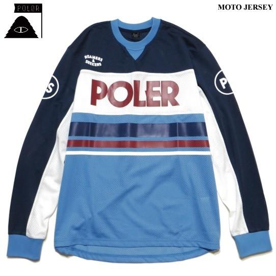 POLeR ポーラー トップス Tシャツ カットソー MOTO JERSEY モトクロスジャージ モトジャージ メッシュカットソー  :poler-910815205:AMPERE - 通販 - Yahoo!ショッピング