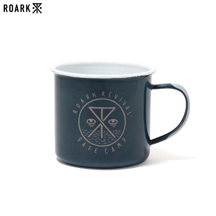 ROARK REVIVAL ロアーク リバイバル コップ マグカップ ”SAFE CAMP” ENAMEL MUG 琺瑯マグカップ エナメル