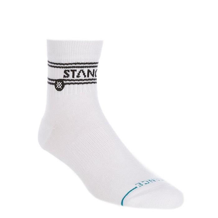 Stance Breton Crew Black White Calze