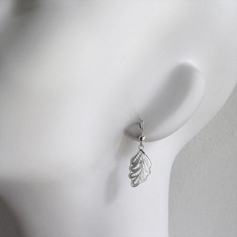 シルバーピアス　シルバー925/トルコハンドメイド テルキャリ  Telkari Siliver earring, Turkish Handmade |  | 03