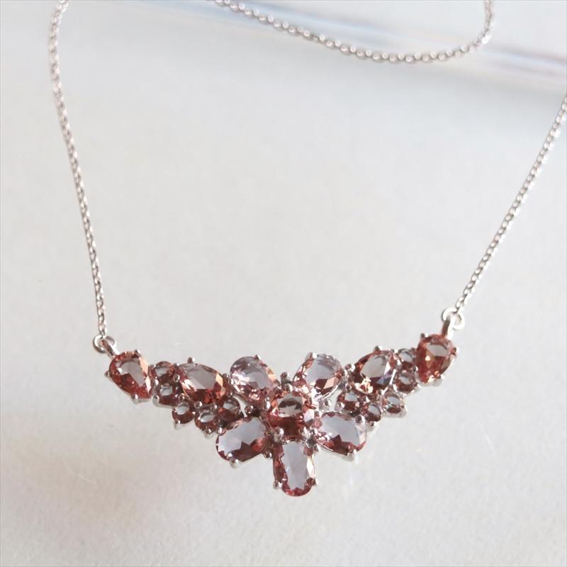 ズルタナイト　シルバーネックレス　フラワー トルコジュエリー |  | 01