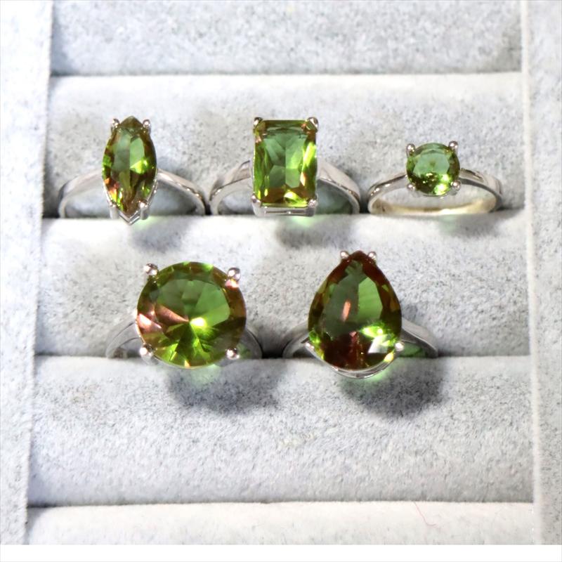 ズルタナイトリング シルバー925 ブリリアントカット　マーキス アーモンド |  | 07