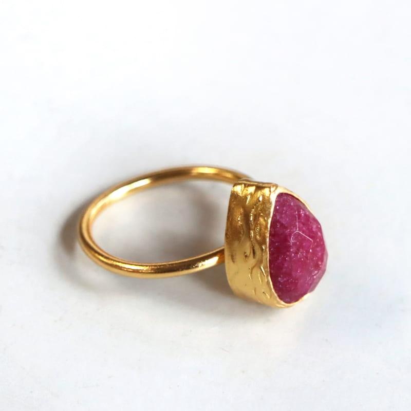 ルビー リング ティアドロップ  アルサメイア トルコジュエリー | ブランド登録なし | 02