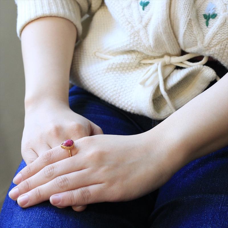 ルビー リング ティアドロップ  アルサメイア トルコジュエリー | ブランド登録なし | 06