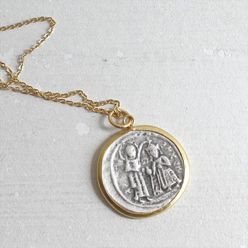 アンティークコインペンダント ビザンティン帝国 ゴールド&シルバーコンビ K22GP |  | 03