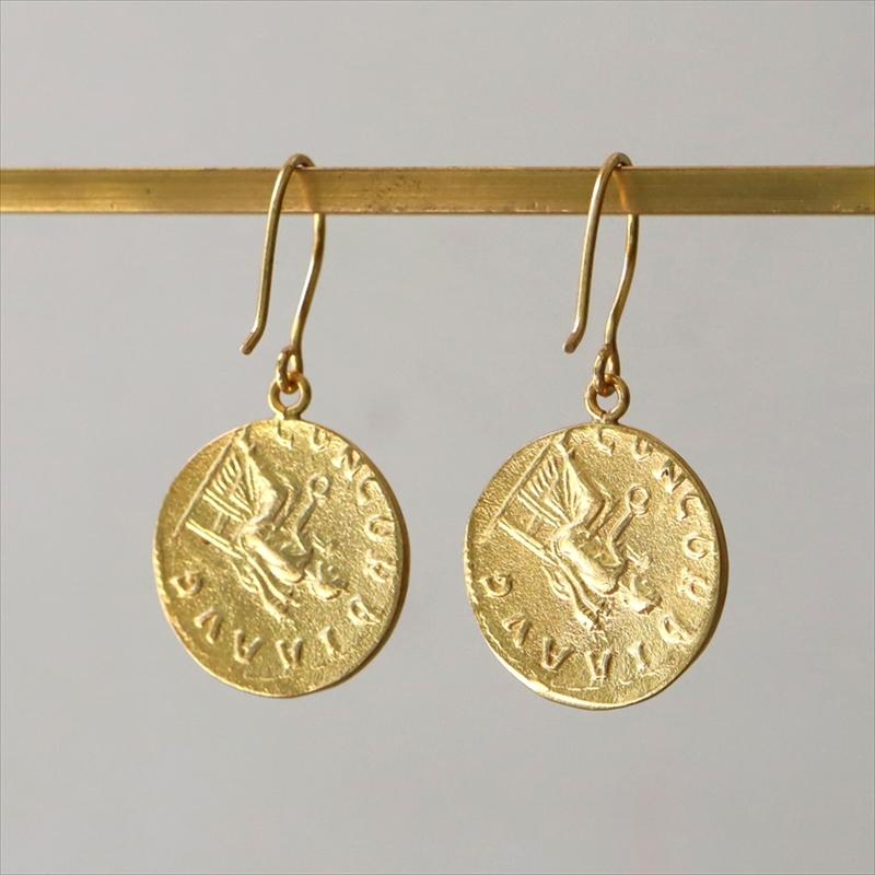 アンティークコインピアス 古代ローマ帝国 皇帝マクシミニス |  | 01