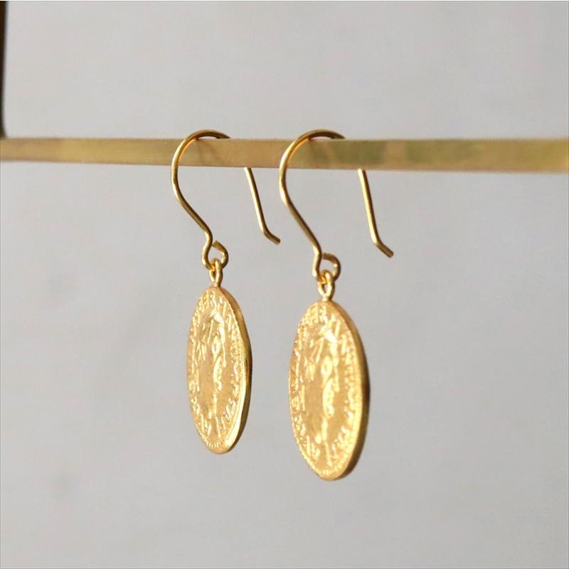 アンティークコインピアス 古代ローマ帝国 皇帝マクシミニス |  | 02