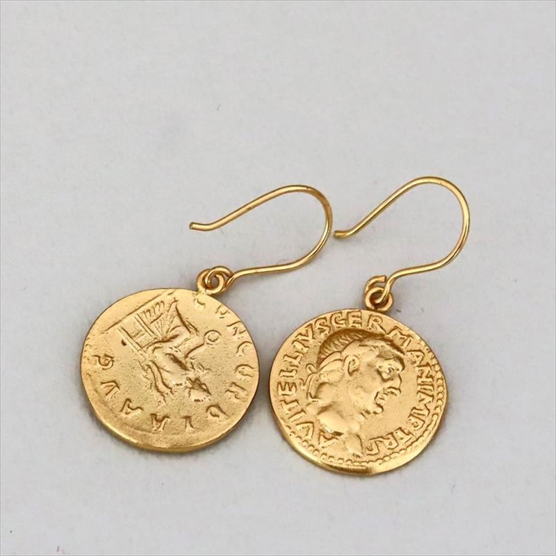アンティークコインピアス 古代ローマ帝国 皇帝マクシミニス |  | 04