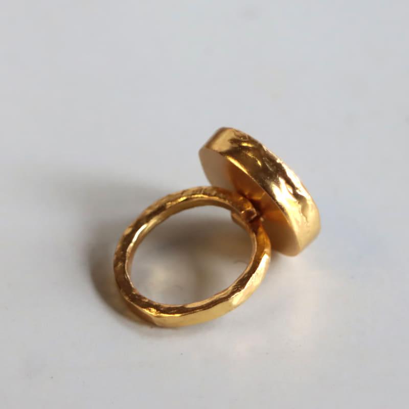 コイン リング ギリシャ神話  馬車に乗る皇帝  オールハンドメイド K22GP | ブランド登録なし | 03